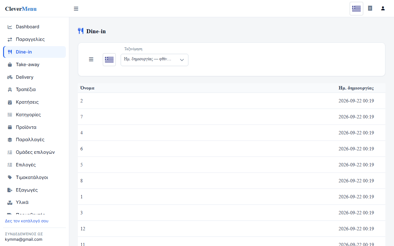 Dine-in